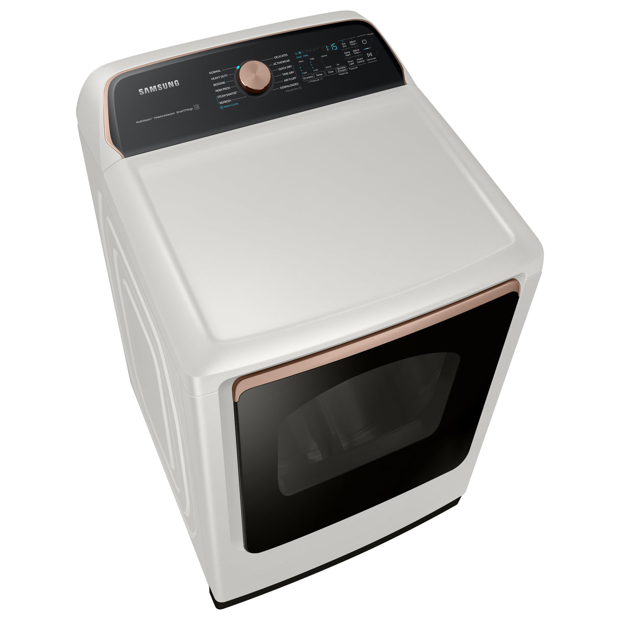 7.4 cu. ft. Smart Electric Dryer with Steam Sanitize+ in Ivory - (DVE55A7300E)