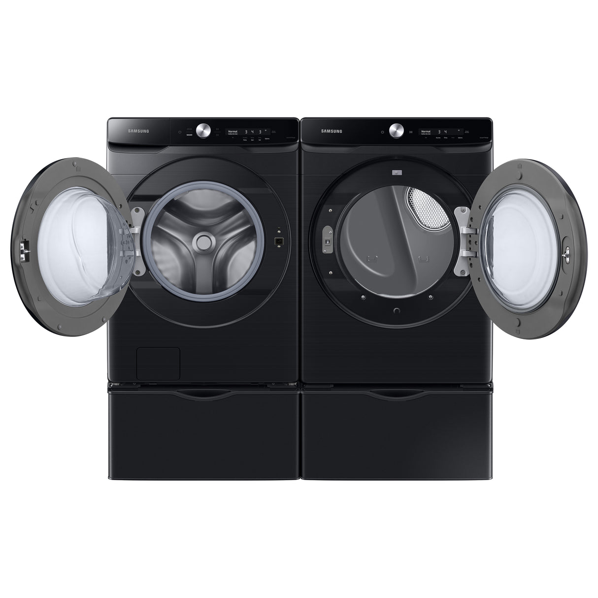 7.5 cu. ft. Smart Dial Gas Dryer with Super Speed Dry in Brushed Black - (DVG50A8600V)