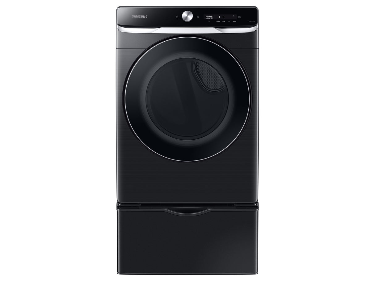 7.5 cu. ft. Smart Dial Gas Dryer with Super Speed Dry in Brushed Black - (DVG50A8800V)