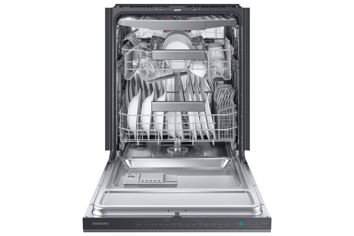 Smart Linear Wash 39dBA Dishwasher in Black Stainless Steel - (DW80R9950UG)