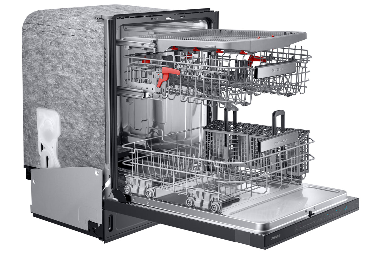 Smart Linear Wash 39dBA Dishwasher in Black Stainless Steel - (DW80R9950UG)