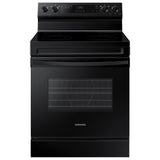 6.3 cu. ft. Smart Freestanding Electric Range with Steam Clean in Black - (NE63A6111SB)