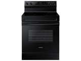 6.3 cu. ft. Smart Freestanding Electric Range with Steam Clean in Black - (NE63A6111SB)