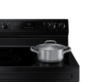 6.3 cu. ft. Smart Freestanding Electric Range with Steam Clean in Black - (NE63A6111SB)