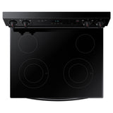 6.3 cu. ft. Smart Freestanding Electric Range with Steam Clean in Black - (NE63A6111SB)