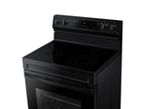 6.3 cu. ft. Smart Freestanding Electric Range with Steam Clean in Black - (NE63A6111SB)