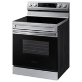 6.3 cu. ft. Smart Freestanding Electric Range with Steam Clean in Stainless Steel - (NE63A6111SS)