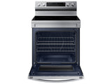 6.3 cu. ft. Smart Freestanding Electric Range with Steam Clean in Stainless Steel - (NE63A6111SS)