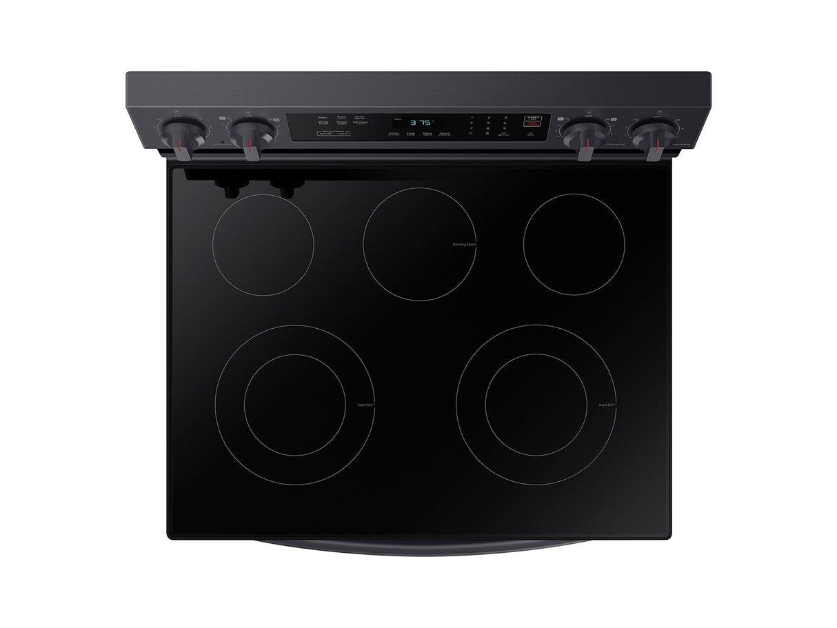 6.3 cu. ft. Smart Freestanding Electric Range with Rapid Boil(TM) & Self Clean in Black Stainless Steel - (NE63A6311SG)