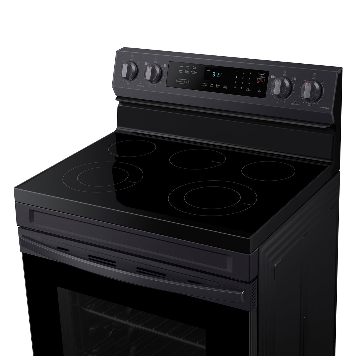 6.3 cu. ft. Smart Freestanding Electric Range with Rapid Boil(TM) & Self Clean in Black Stainless Steel - (NE63A6311SG)