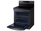 6.3 cu. ft. Smart Freestanding Electric Range with Rapid Boil(TM) & Self Clean in Black Stainless Steel - (NE63A6311SG)