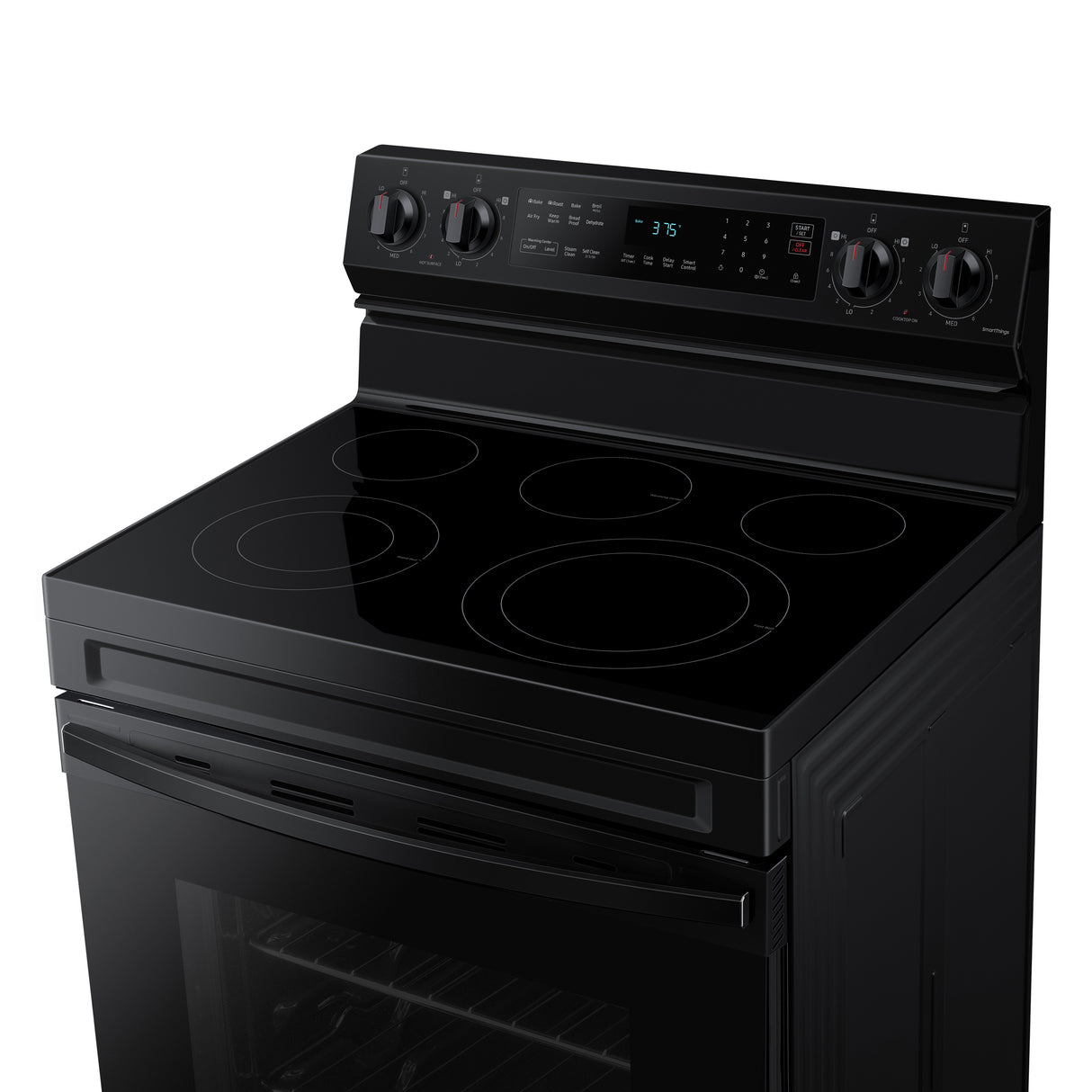 6.3 cu. ft. Smart Freestanding Electric Range with No-Preheat Air Fry & Convection in Black - (NE63A6511SB)