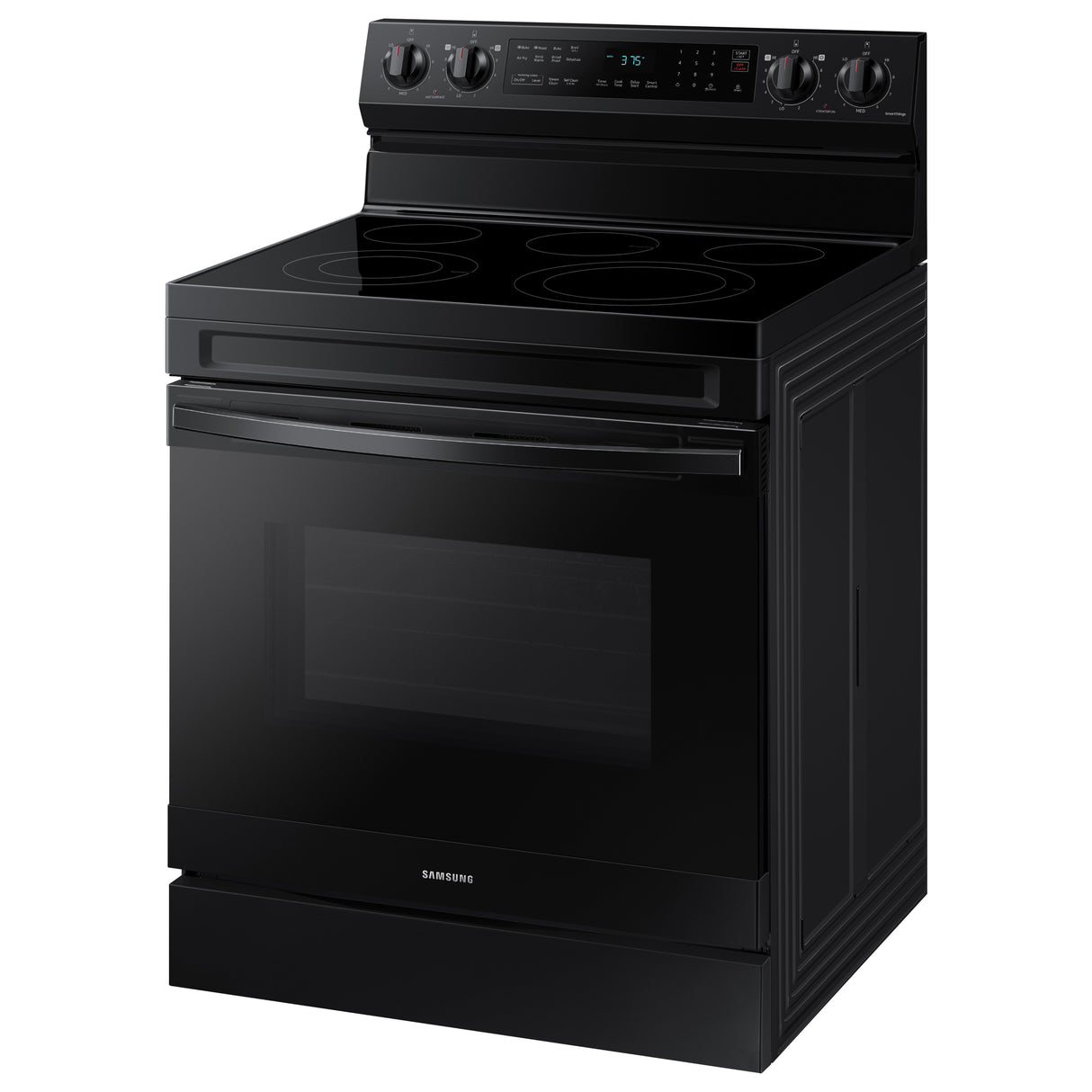 6.3 cu. ft. Smart Freestanding Electric Range with No-Preheat Air Fry & Convection in Black - (NE63A6511SB)