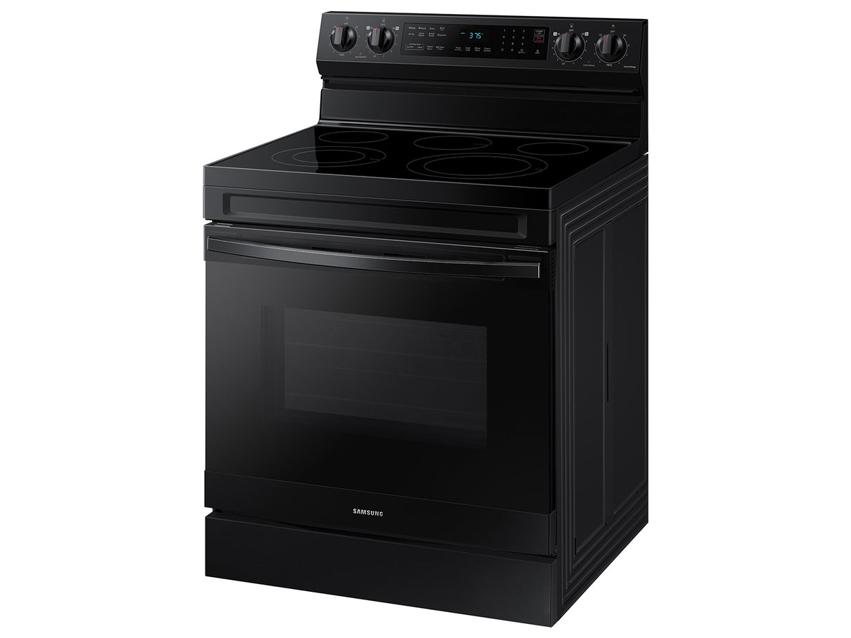 6.3 cu. ft. Smart Freestanding Electric Range with No-Preheat Air Fry & Convection in Black - (NE63A6511SB)