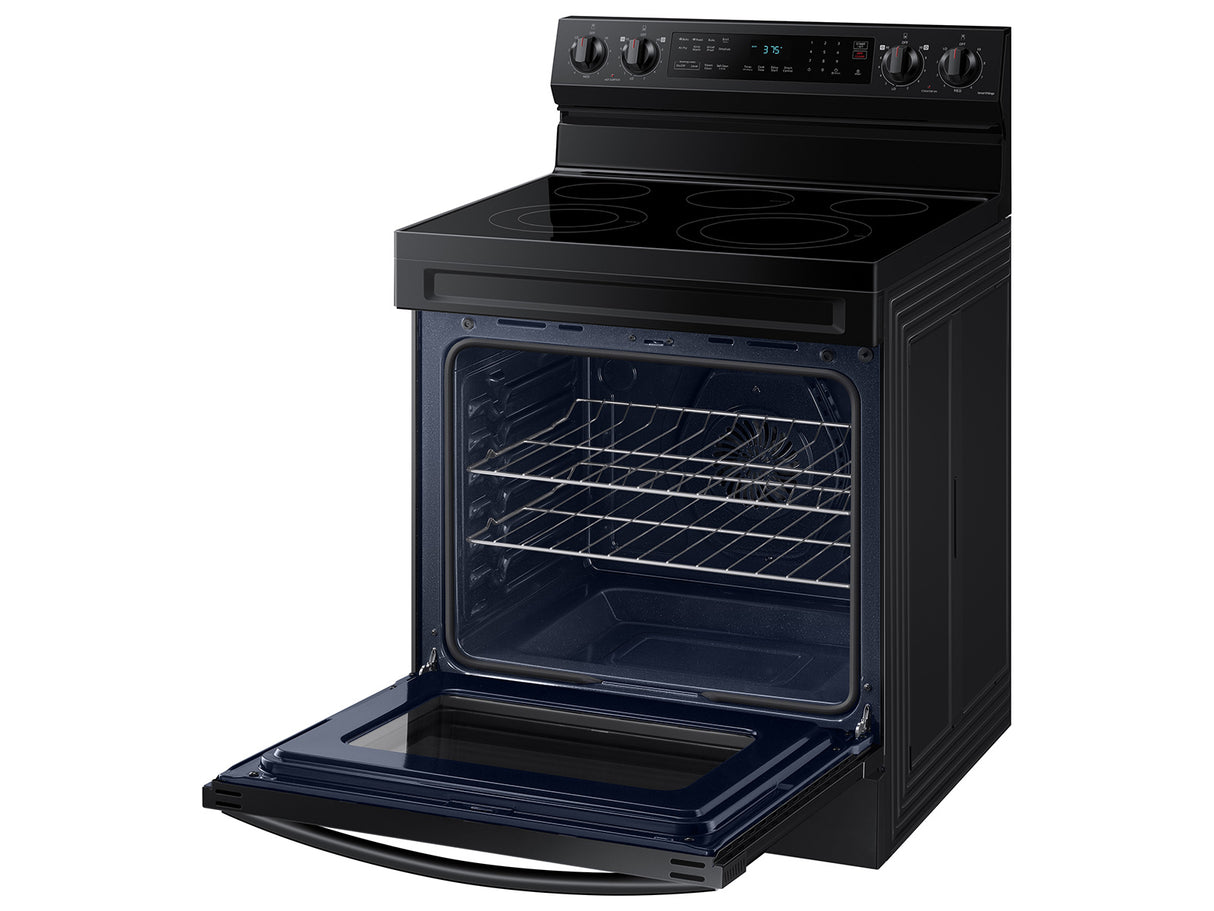 6.3 cu. ft. Smart Freestanding Electric Range with No-Preheat Air Fry & Convection in Black - (NE63A6511SB)