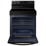 6.3 cu. ft. Smart Freestanding Electric Range with No-Preheat Air Fry & Convection in Black - (NE63A6511SB)