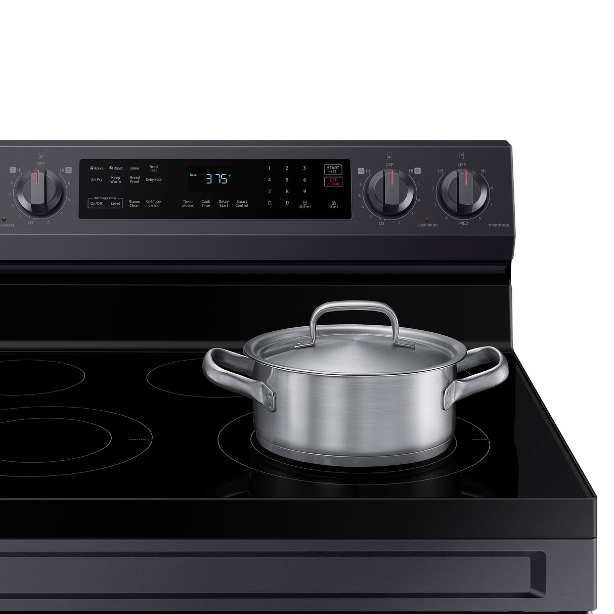 6.3 cu. ft. Smart Freestanding Electric Range with No-Preheat Air Fry & Convection in Black Stainless Steel - (NE63A6511SG)