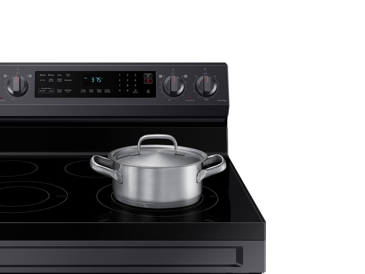 6.3 cu. ft. Smart Freestanding Electric Range with No-Preheat Air Fry & Convection in Black Stainless Steel - (NE63A6511SG)