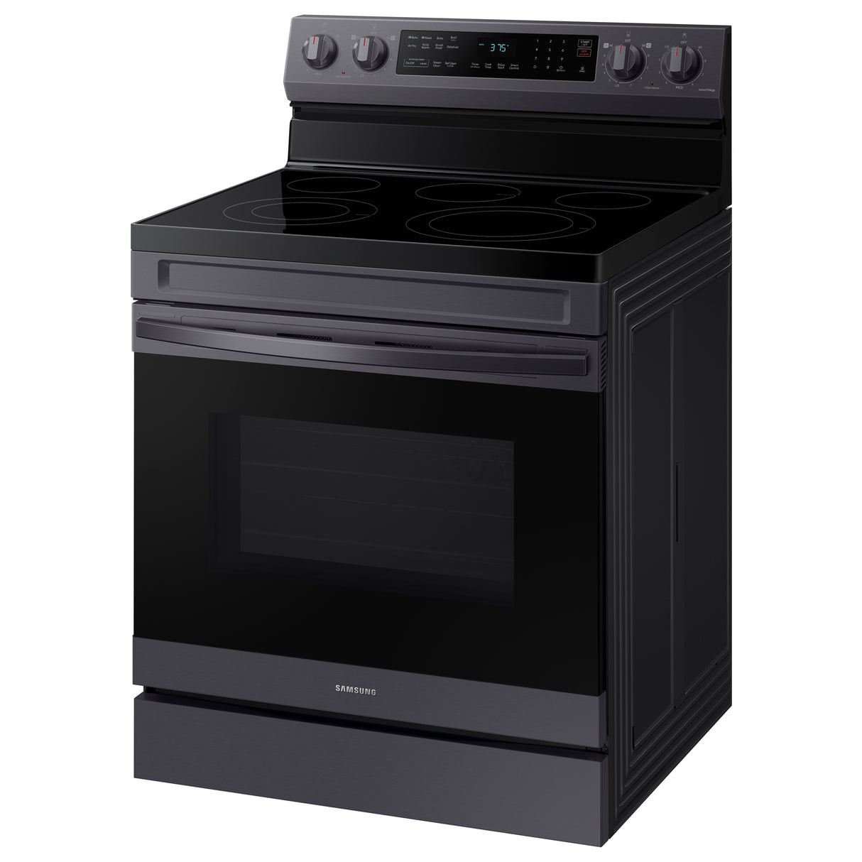 6.3 cu. ft. Smart Freestanding Electric Range with No-Preheat Air Fry & Convection in Black Stainless Steel - (NE63A6511SG)