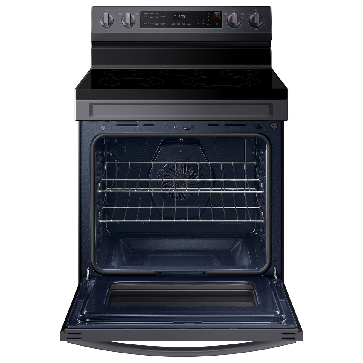 6.3 cu. ft. Smart Freestanding Electric Range with No-Preheat Air Fry & Convection in Black Stainless Steel - (NE63A6511SG)