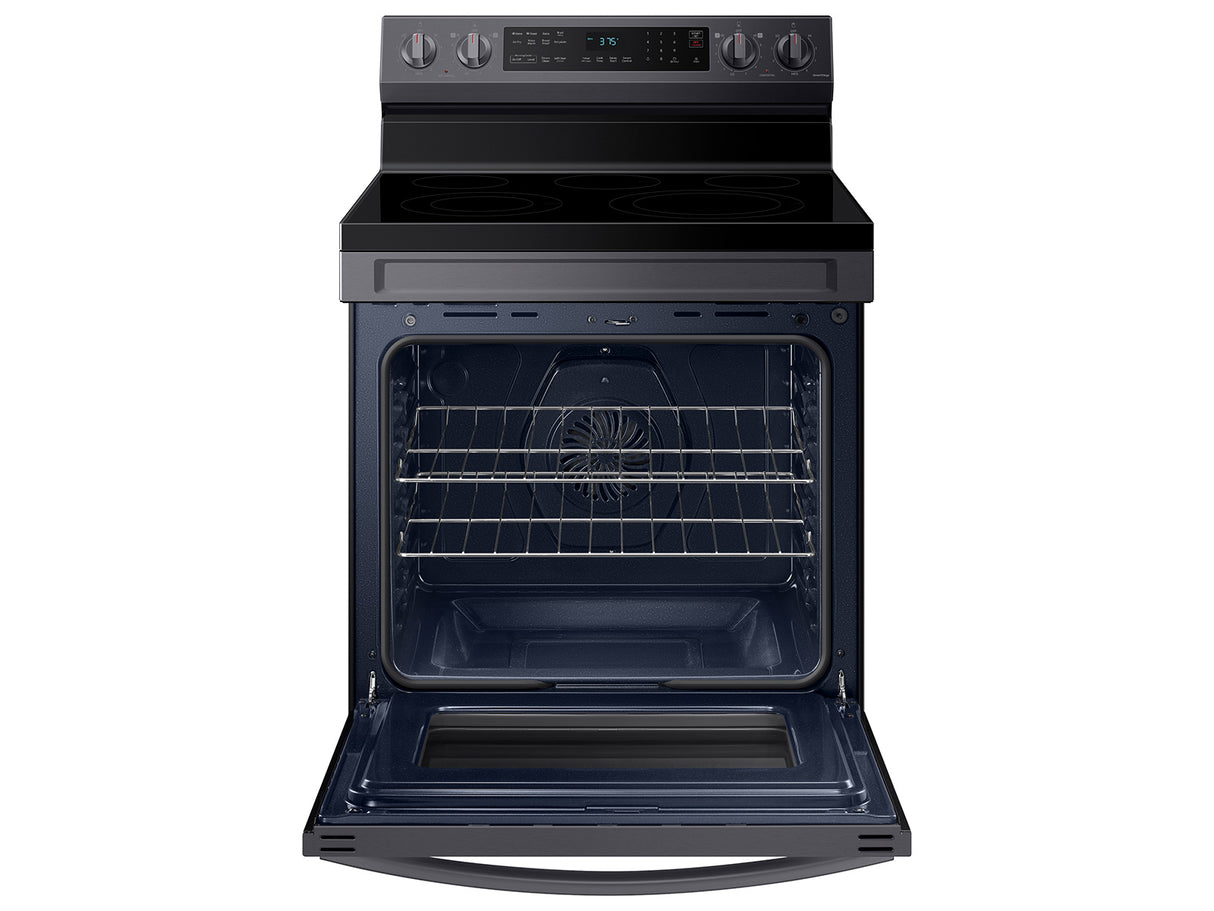 6.3 cu. ft. Smart Freestanding Electric Range with No-Preheat Air Fry & Convection in Black Stainless Steel - (NE63A6511SG)