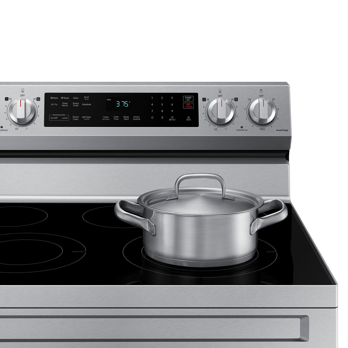 6.3 cu. ft. Smart Freestanding Electric Range with No-Preheat Air Fry & Convection in Stainless Steel - (NE63A6511SS)