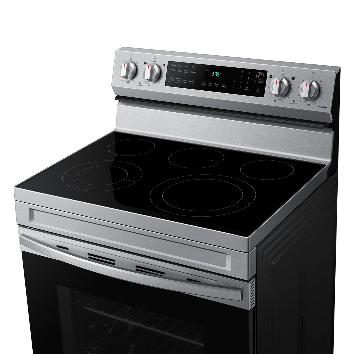 6.3 cu. ft. Smart Freestanding Electric Range with No-Preheat Air Fry & Convection in Stainless Steel - (NE63A6511SS)