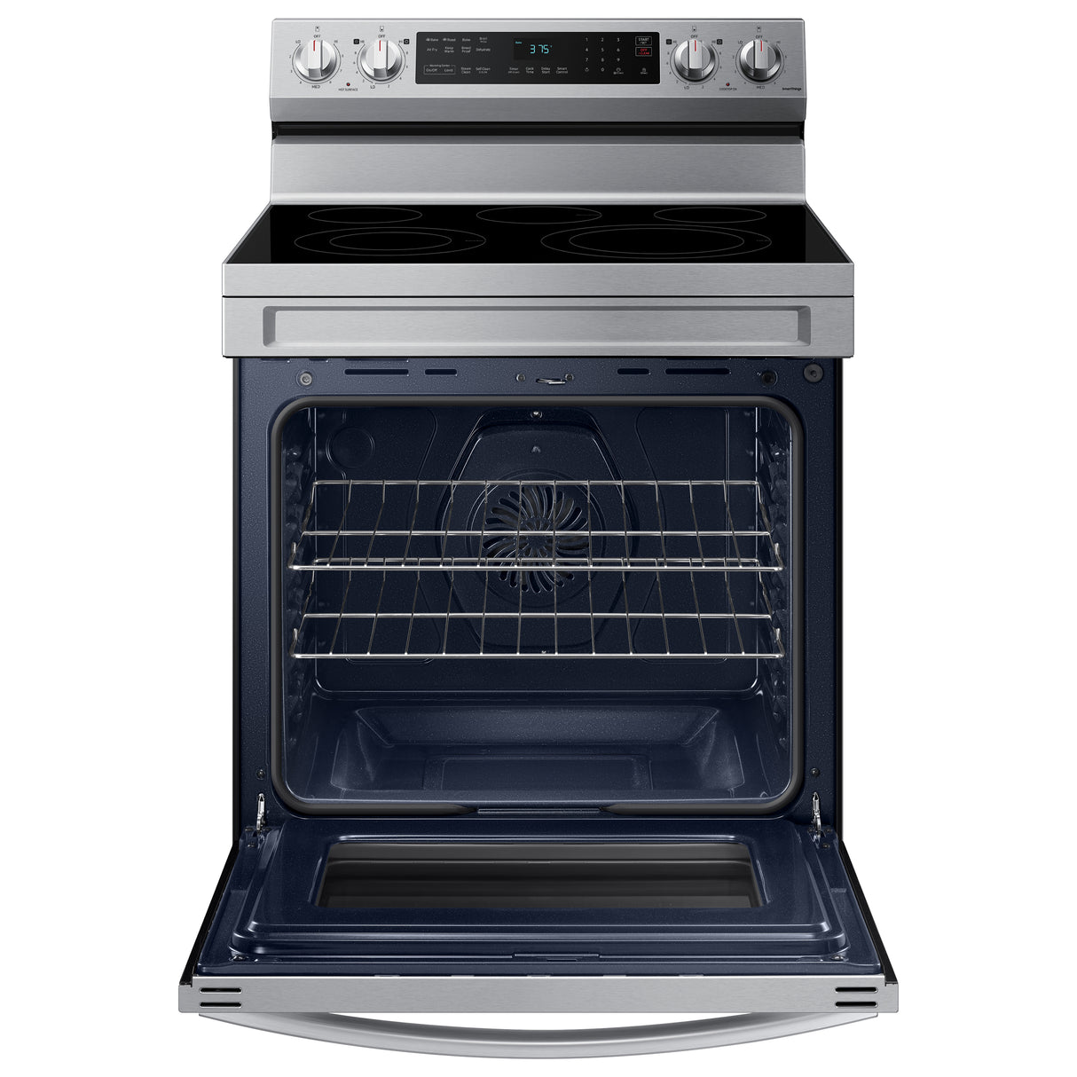 6.3 cu. ft. Smart Freestanding Electric Range with No-Preheat Air Fry & Convection in Stainless Steel - (NE63A6511SS)