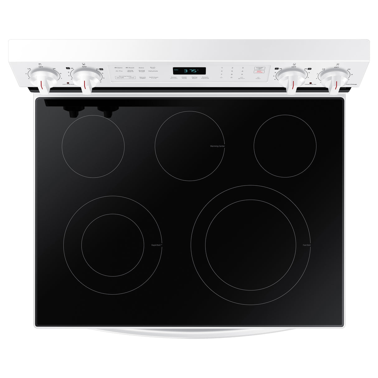 6.3 cu. ft. Smart Freestanding Electric Range with No-Preheat Air Fry & Convection in White - (NE63A6511SW)