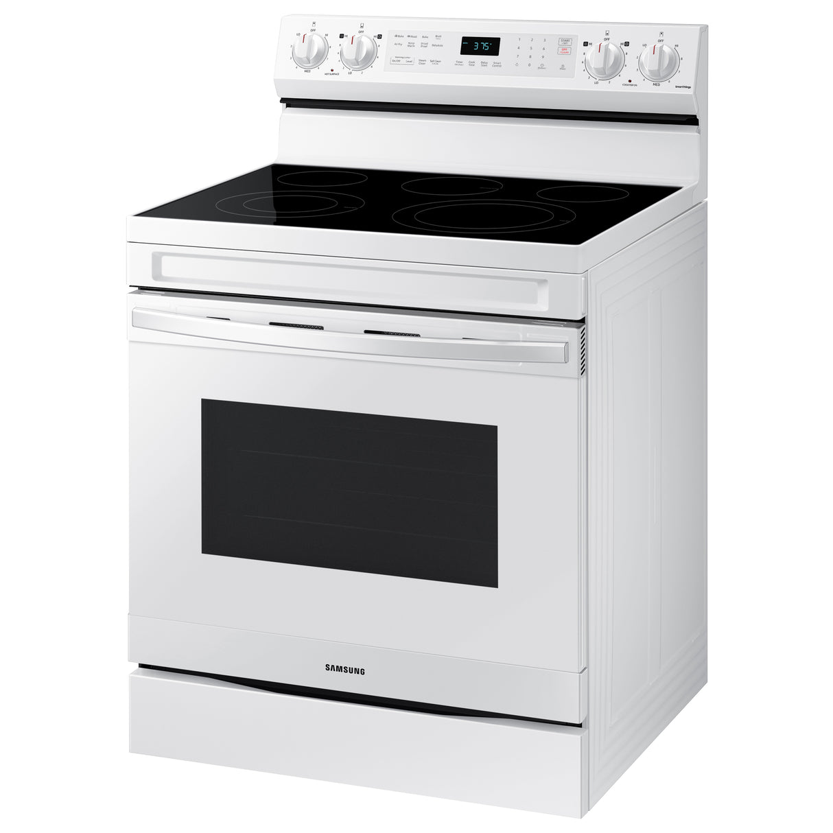 6.3 cu. ft. Smart Freestanding Electric Range with No-Preheat Air Fry & Convection in White - (NE63A6511SW)