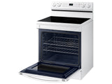 6.3 cu. ft. Smart Freestanding Electric Range with No-Preheat Air Fry & Convection in White - (NE63A6511SW)