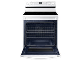 6.3 cu. ft. Smart Freestanding Electric Range with No-Preheat Air Fry & Convection in White - (NE63A6511SW)