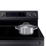 6.3 cu. ft. Smart Freestanding Electric Range with No-Preheat Air Fry, Convection+ & Griddle in Black Stainless Steel - (NE63A6711SG)