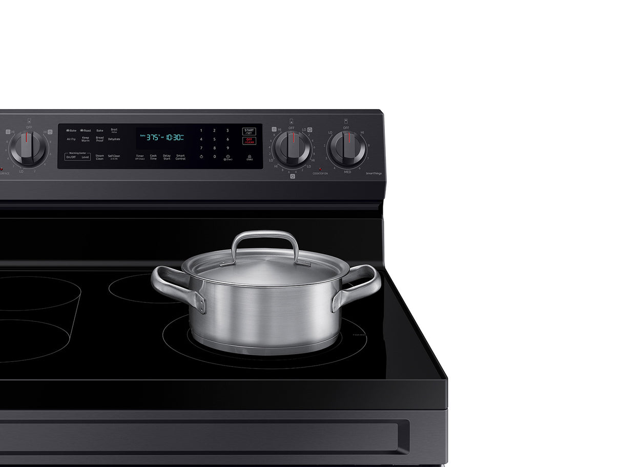 6.3 cu. ft. Smart Freestanding Electric Range with No-Preheat Air Fry, Convection+ & Griddle in Black Stainless Steel - (NE63A6711SG)