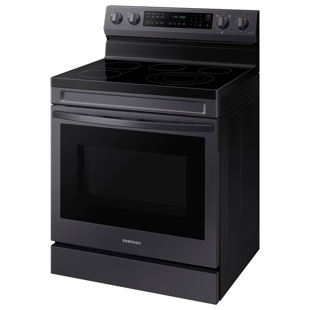 6.3 cu. ft. Smart Freestanding Electric Range with No-Preheat Air Fry, Convection+ & Griddle in Black Stainless Steel - (NE63A6711SG)