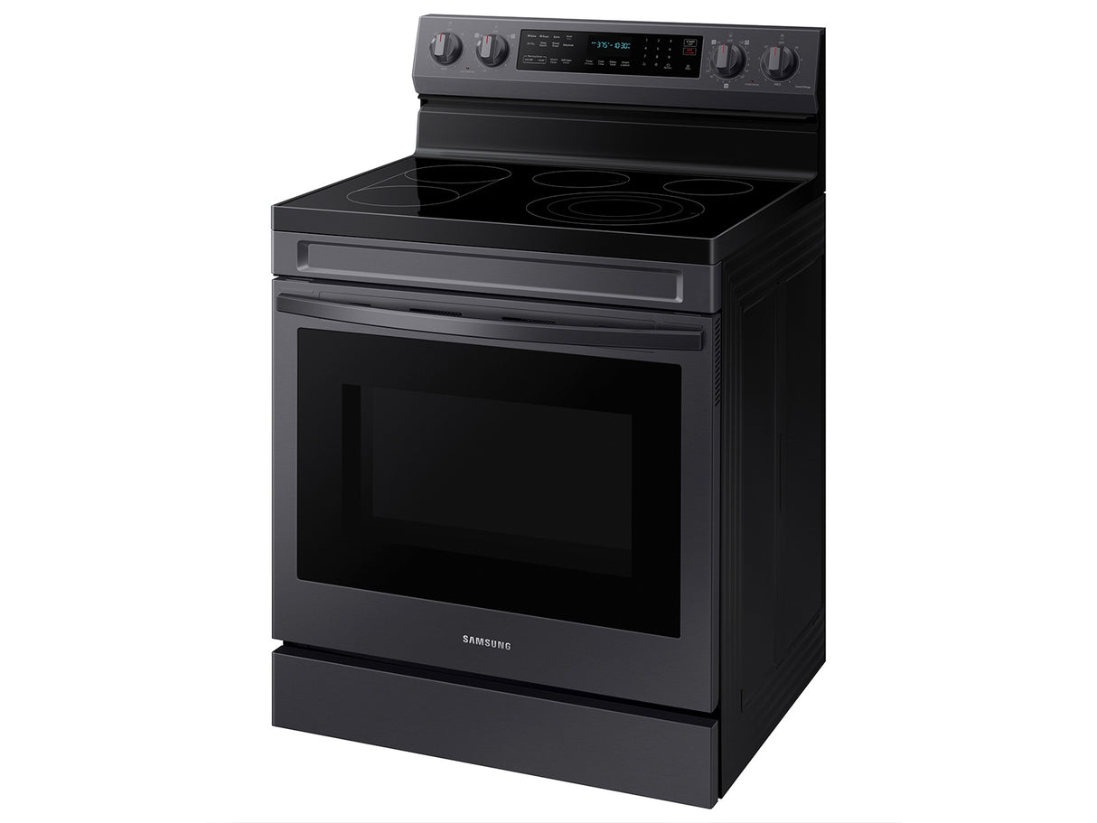 6.3 cu. ft. Smart Freestanding Electric Range with No-Preheat Air Fry, Convection+ & Griddle in Black Stainless Steel - (NE63A6711SG)