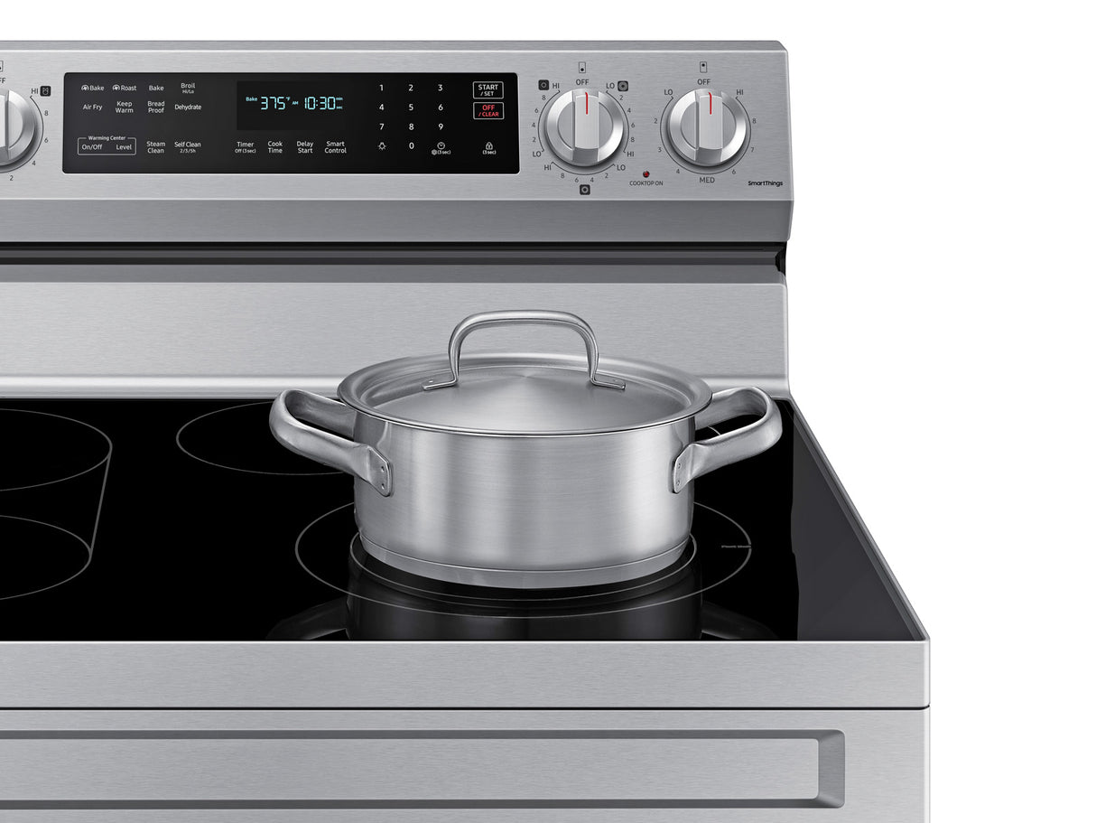 6.3 cu. ft. Smart Freestanding Electric Range with No-Preheat Air Fry, Convection+ & Griddle in Stainless Steel - (NE63A6711SS)