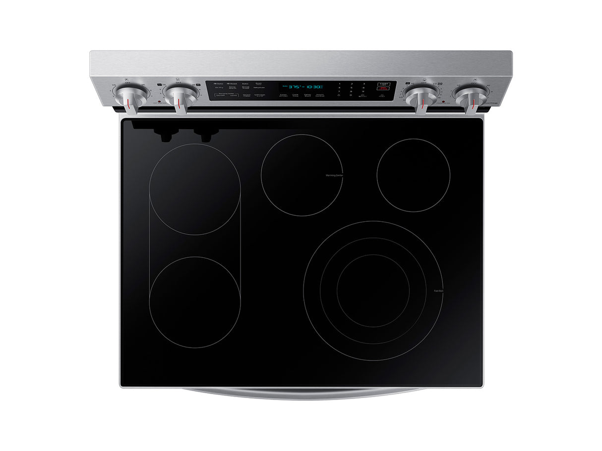 6.3 cu. ft. Smart Freestanding Electric Range with No-Preheat Air Fry, Convection+ & Griddle in Stainless Steel - (NE63A6711SS)