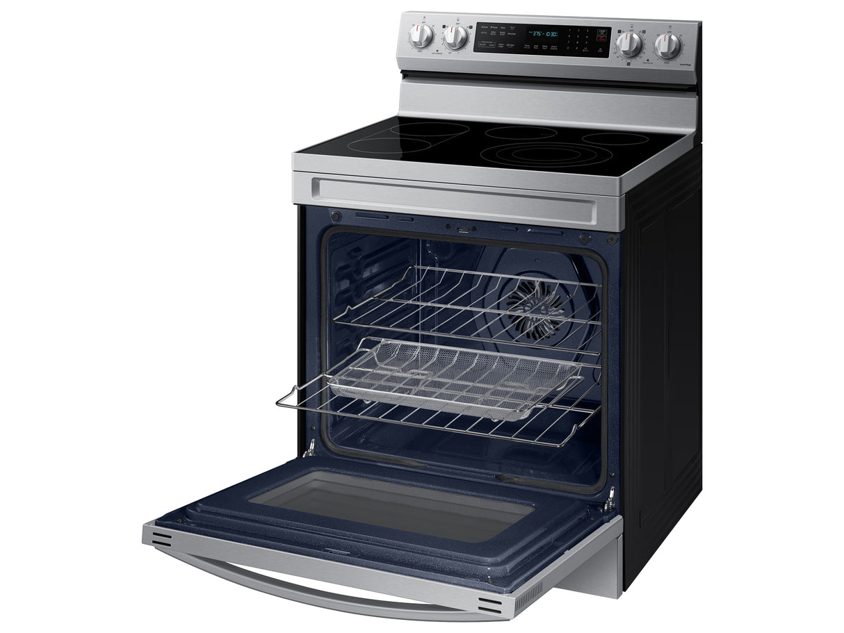 6.3 cu. ft. Smart Freestanding Electric Range with No-Preheat Air Fry, Convection+ & Griddle in Stainless Steel - (NE63A6711SS)