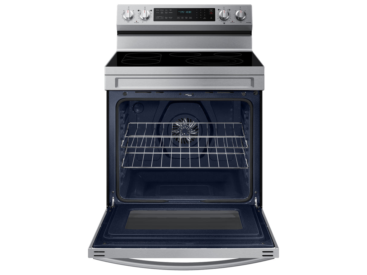 6.3 cu. ft. Smart Freestanding Electric Range with No-Preheat Air Fry, Convection+ & Griddle in Stainless Steel - (NE63A6711SS)