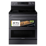 6.3 cu. ft. Smart Freestanding Electric Range with Flex Duo(TM), No-Preheat Air Fry & Griddle in Black Stainless Steel - (NE63A6751SG)