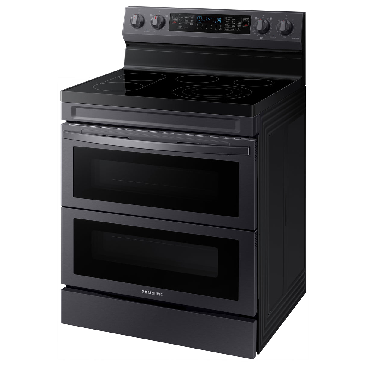 6.3 cu. ft. Smart Freestanding Electric Range with Flex Duo(TM), No-Preheat Air Fry & Griddle in Black Stainless Steel - (NE63A6751SG)