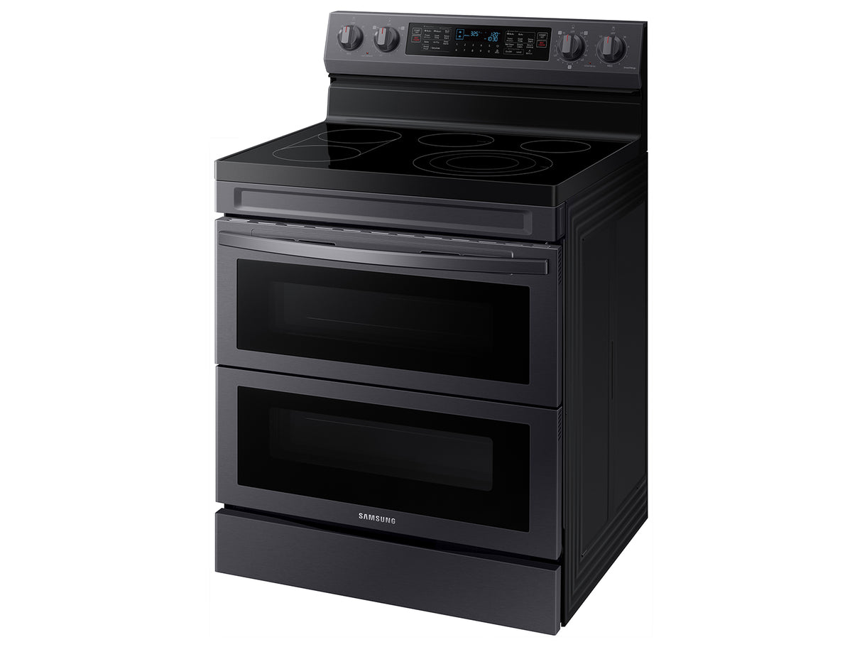 6.3 cu. ft. Smart Freestanding Electric Range with Flex Duo(TM), No-Preheat Air Fry & Griddle in Black Stainless Steel - (NE63A6751SG)