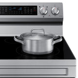 6.3 cu. ft. Smart Freestanding Electric Range with Flex Duo(TM), No-Preheat Air Fry & Griddle in Stainless Steel - (NE63A6751SS)