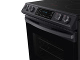 6.3 cu. ft. Smart Rapid Heat Induction Slide-in Range with Air Fry & Convection+ in Black Stainless Steel - (NE63B8611SG)