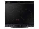 6.3 cu. ft. Smart Rapid Heat Induction Slide-in Range with Air Fry & Convection+ in Black Stainless Steel - (NE63B8611SG)