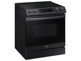 6.3 cu. ft. Smart Rapid Heat Induction Slide-in Range with Air Fry & Convection+ in Black Stainless Steel - (NE63B8611SG)