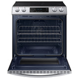 6.3 cu. ft. Smart Rapid Heat Induction Slide-in Range with Air Fry & Convection+ in Stainless Steel - (NE63B8611SS)