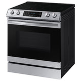 6.3 cu. ft. Smart Rapid Heat Induction Slide-in Range with Air Fry & Convection+ in Stainless Steel - (NE63B8611SS)