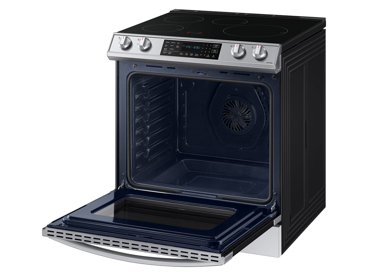 6.3 cu. ft. Smart Rapid Heat Induction Slide-in Range with Air Fry & Convection+ in Stainless Steel - (NE63B8611SS)